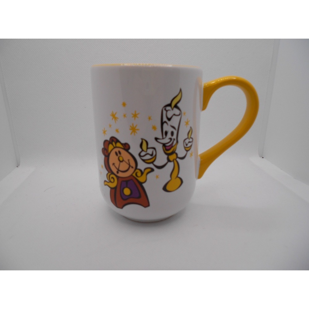 Disney Lumiere Cogsworth Beauty And The Beast‎ Mug Disney Parks beautiful